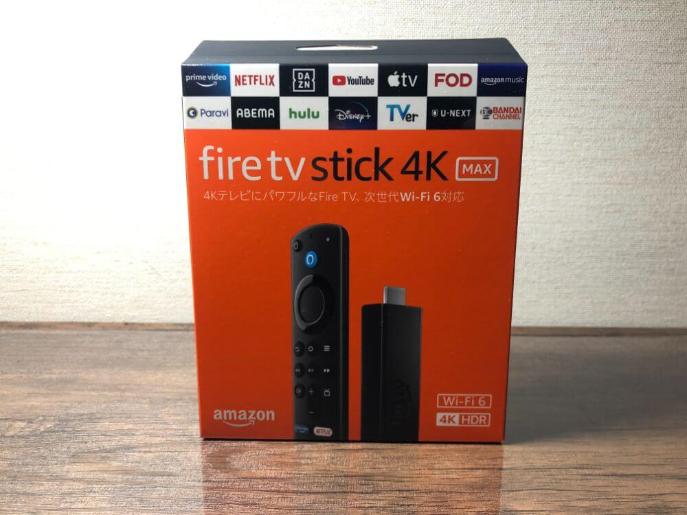 Fire TV Stick 4K MAXの初期設定