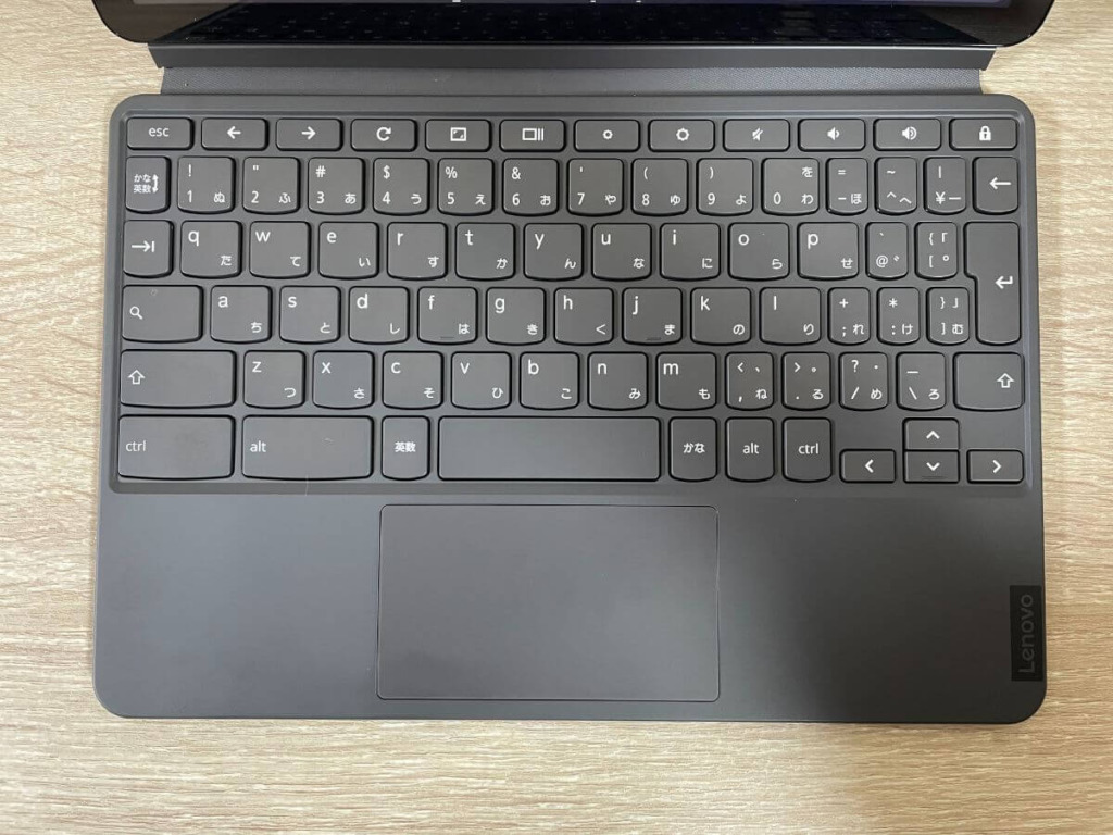 IdeaPad Duet Chromebookのキーボード